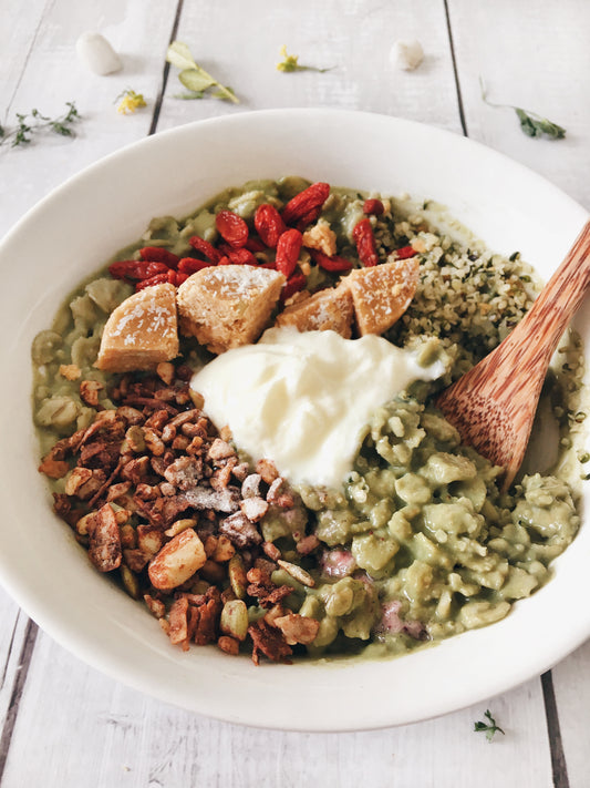 Supergreen Matcha Oats with MCT