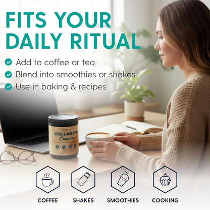 2 Pack KETAO Bovine Collagen Creamer MCT Keto Coffee BEAN GLUTEN FREE 300g