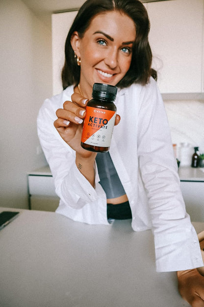 Keto Activate 90 Capsules Exogenous Ketones (goBHB) | Zero Carbs/Sugar | Keto Pills for Ketosis & Craving Control | Vegan Capsules