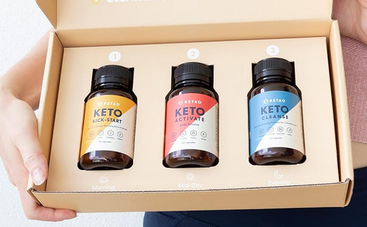 Keto Triple Pack Boost Energy, Activate FAST Fat Burning, Achieve Ketosis fast
